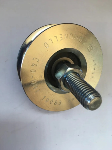 Imagen 3 de 6 de Rueda Para Porton Comunello Sin Soporte Canal U 8cm