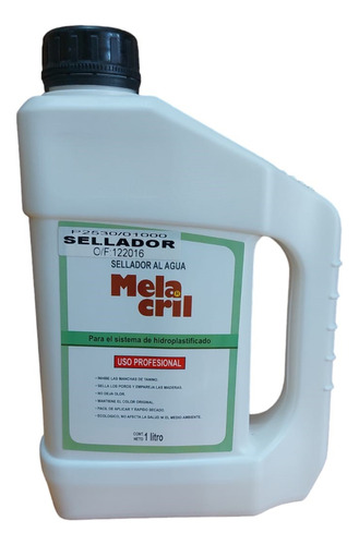 Melacril Hidro Sellador X 1 Litro Envio