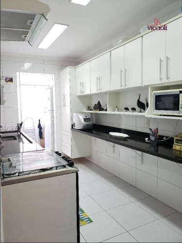 Apartamento Com 3 Dormitórios À Venda, 104 M² Por R$ 600.000,00 - Canto Do Forte - Praia Grande/sp - Ap2090