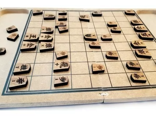 Vá e shogi jogos de tabuleiro japoneses
