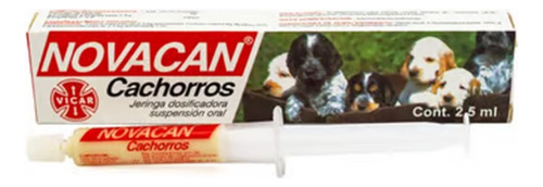 Antiparasitario Mixto Novacan Cachorros - 2.5ml