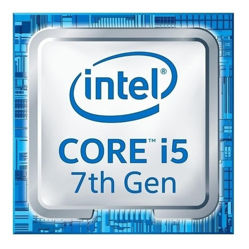 Procesador gamer Intel Core i5-7400 BX80677I57400  de 4 núcleos y  3.5GHz de frecuencia con gráfica integrada