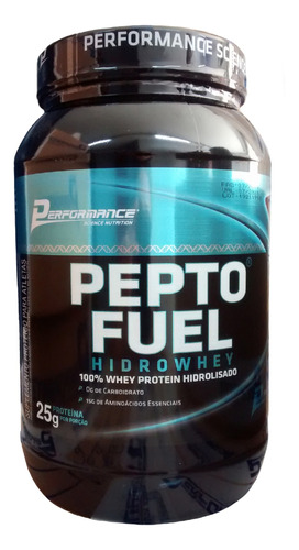 Whey Protein Hidrolisado Pepto Fuel Morango Performance 909g