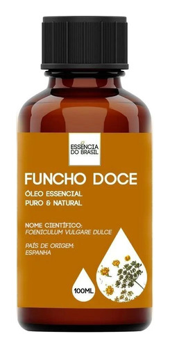 Óleo Essencial Erva Doce 100ml - Puro E Natural Oferta