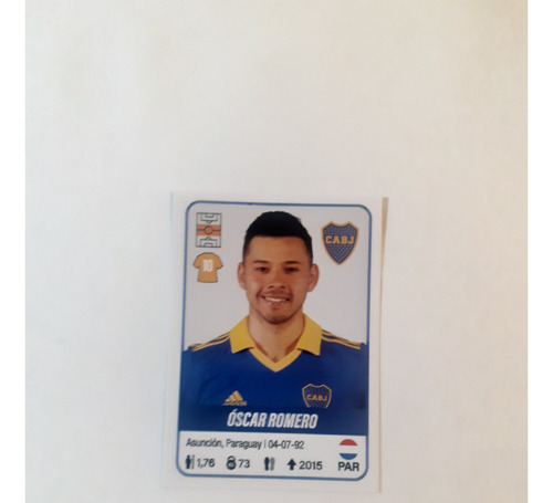 Figurita Futbol Argentino 2023 Boca Oscar Romero #116