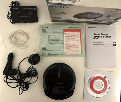 Sony Atrac3plus Mp3 Cd Walkman Discman Car Ready D-ne518ck