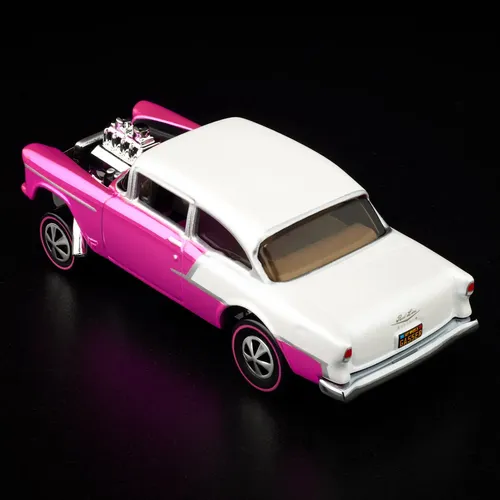 Hot Wheels Rlc 55 Chevy Bel Air Gasser Pink Red Line 2025
