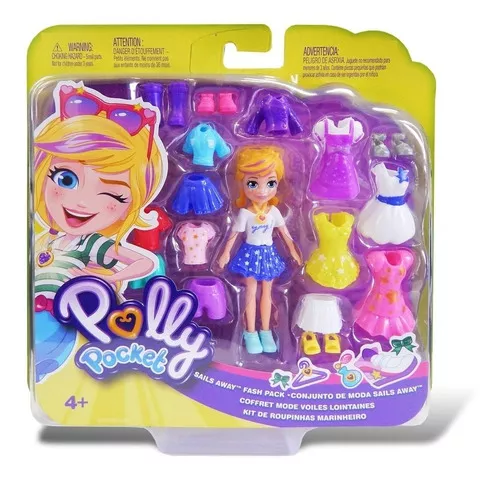 Polly Pocket - Pronta Para a Festa Pack Marinheiro