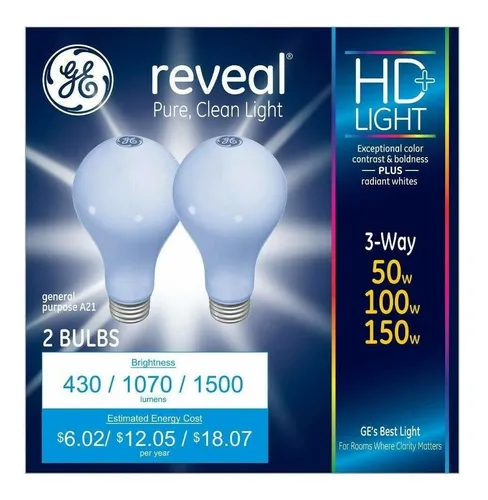 Ge Hd Reveal Bombilla Via