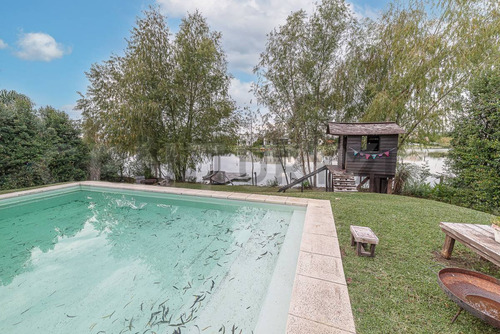 Venta Casa 5 Ambientes En 1 Planta Con Vista A La Laguna Cantón Norte, Escobar