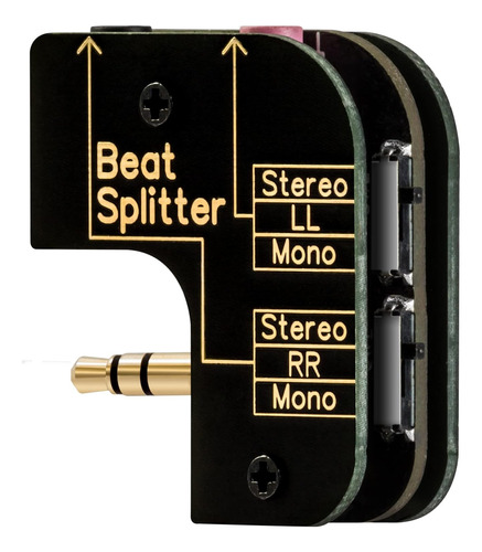 Myvolts Beatsplitter - Divisor De Señal Conmutable De Doble 