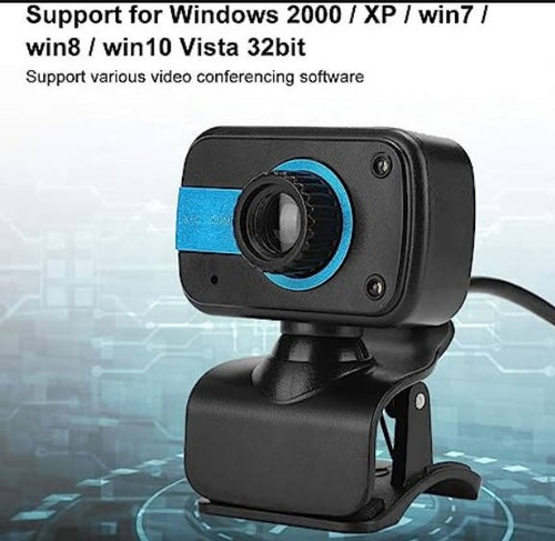 Cámara Web Para Computadora De Hd Con Enfoque Automático