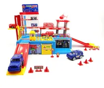 Comprar Parking Bombero Autos Juguete Niño Autitos