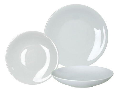 Plato Hondo Sopero Bowl Porcelana Blanca 20 Cm Zeugma