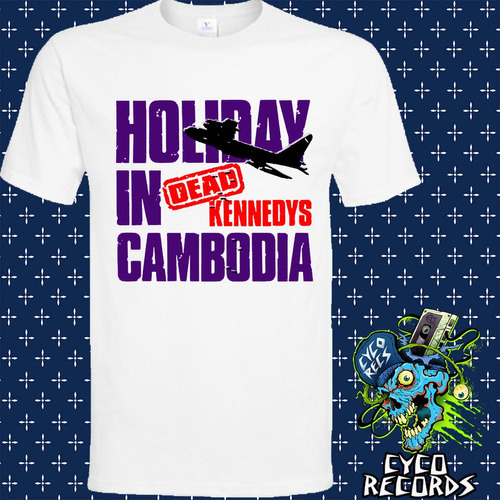 Dead Kennedys - Holiday In Cambodia - Hardcore Punk - Polera