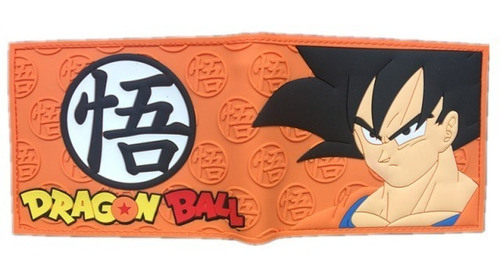 Imagen 1 de 4 de Billetera Dragon Ball Goku Negro Cartera Pvc Cartera Anime