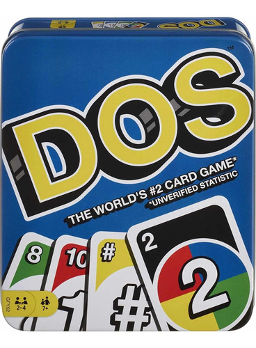 Juego De Mesa Dos Juego De Cartas Caja Metálica