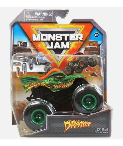 Monster Jam Dragón Escala 1:64 Spin Master Original 