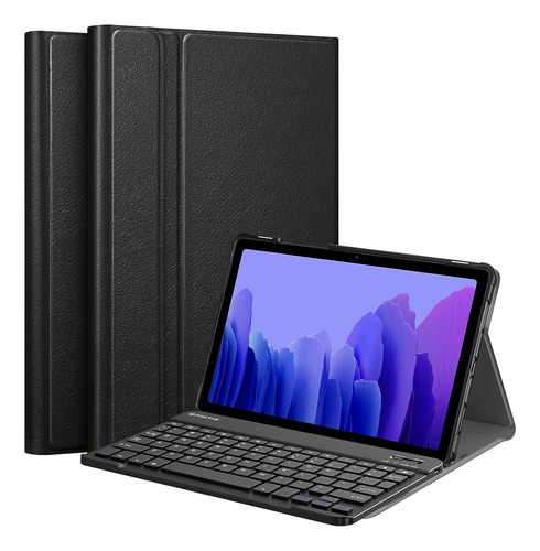 Funda Con Teclado Para Galaxy Tab A7 10.4 2020 Fintie Negro