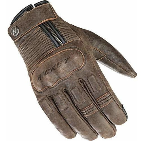 Guantes Joe Rocket Briton (marrón, Mediano)