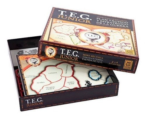 Teg Junior Juego De Mesa Original Táctica Estrategia Chicos