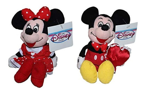Mickey And Minnie Bean Bag Plush