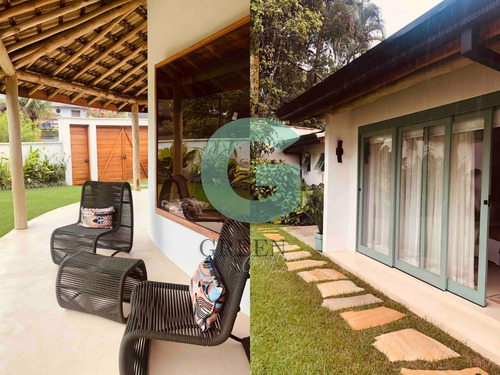 Imagem 5 de 15 de Casa A Venda Na Barra Do Una! A Apenas 500m Da Praia E Toda Decorada E Mobiliada! - Gc5095