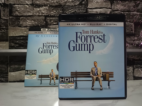 Película Forrest Gump 4k + Blu Ray
