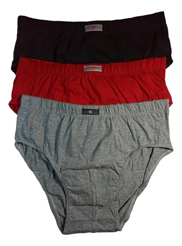 Pack X3 Boxer Hombre Calzoncillo Algodón Tela Woodbrige