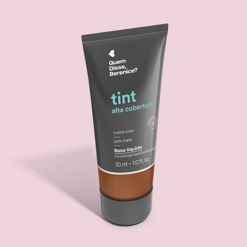 Base de maquiagem em líquida Tint Quem Disse, Berenice? Cruelty Free tom escuro - 0mL