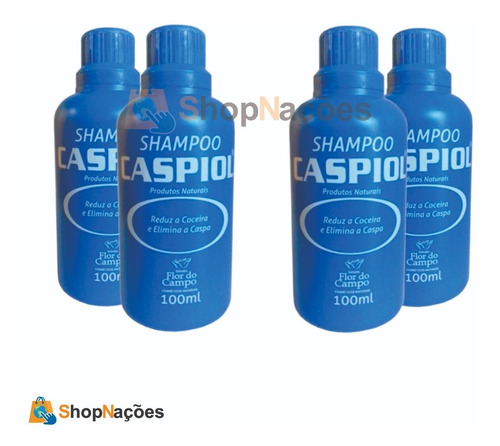 Kit C/4 Shampoo Caspiol 100ml