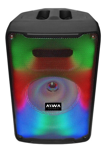Parlante Torre Bluetooth Portátil Flama Aiwa Aw-t604f 6500w Negro