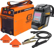 Comprar Soldadora Inverter Lusqtoff MegaIron100-8 Mascara Escuadras Magneticas Naranja\u002Fnegro 220v 50hz