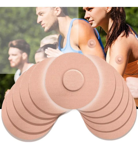 Paquete De 10 Cubiertas Para Sensores Parches Impermeables