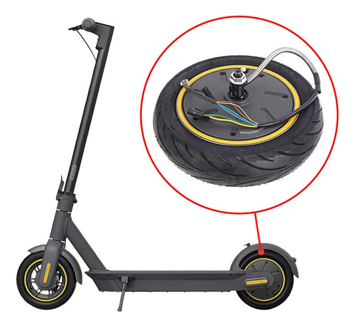 Piezas De Motor De Neumático De Scooter De 350 W, Motor De C