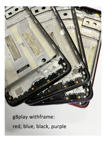 Compatible Pantalla Lcd Con Marco Para Moto G8 Play