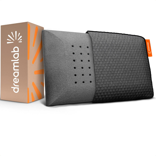 Almohada Memory Foam Dreamlab Graphite Carbón Estándar