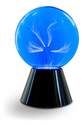 Tradeopia Bola De Plasma Azul De 6 Pulgadas, Sensible Al Tac