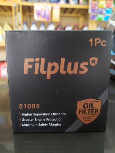 Filtro De Aceite Pl16 51085 Filplus 