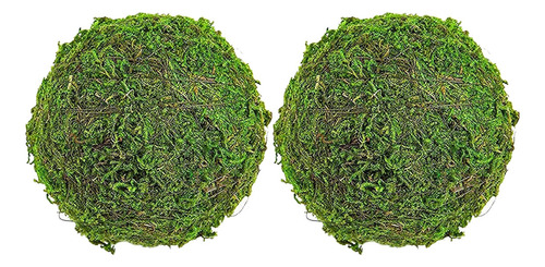 Bola De Musgo Artificial Natural Para Decoración De Bodas, 2