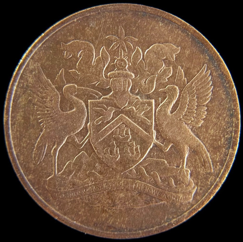 Trinidad Y Tobago, 5 Cents, 1967. Isabel Il. Vf (Usado)