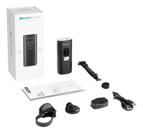 Olight Linterna Rn 2000 lum Luz Frontal Ciclismo Blanca