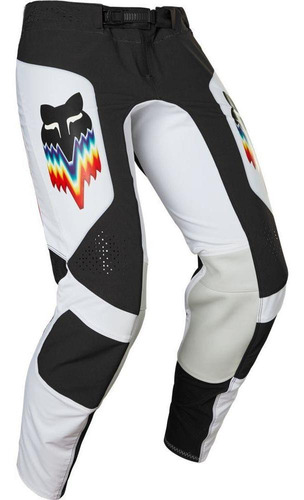 Pantalon Moto Flexair Negro/blanco Fox