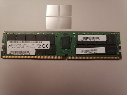 Memoria Ram 64gb 4rx4 Pc4 Ddr4