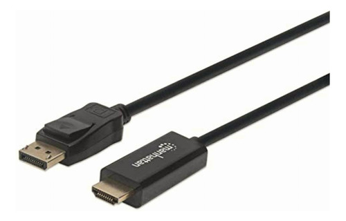 Manhattan 152662 Cable Displayport Hdmi M-m 1080p 1.0m,