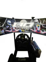 Comprar Simulador De Autos De Carrera Pc. Cockpit, Soporte Volante