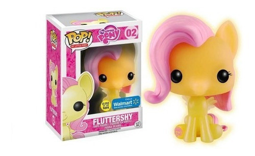 Funko Pop Fluttershy My Little Pony #02 Glow Brilla Walmart