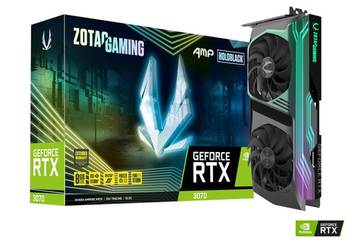 Tarjeta de video Nvidia Zotac  Gaming GeForce RTX 30 Series RTX 3070 ZT-A30700F-10PLHR 8GB