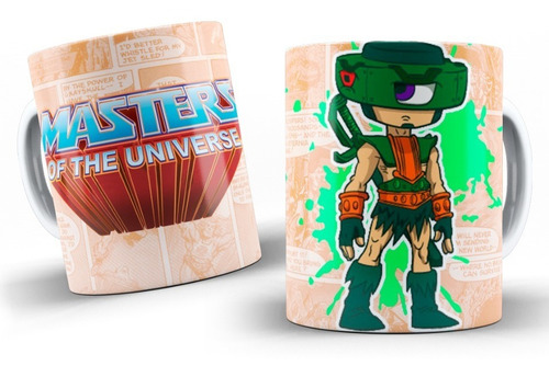 He Man Kit De 20 Plantillas Editables Para Sublimar Tazas