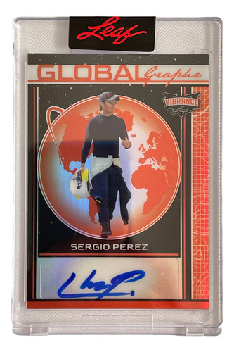 Autografo De Sergio Checo Perez Tarjeta Autografiada 5 De 6 (Usado)